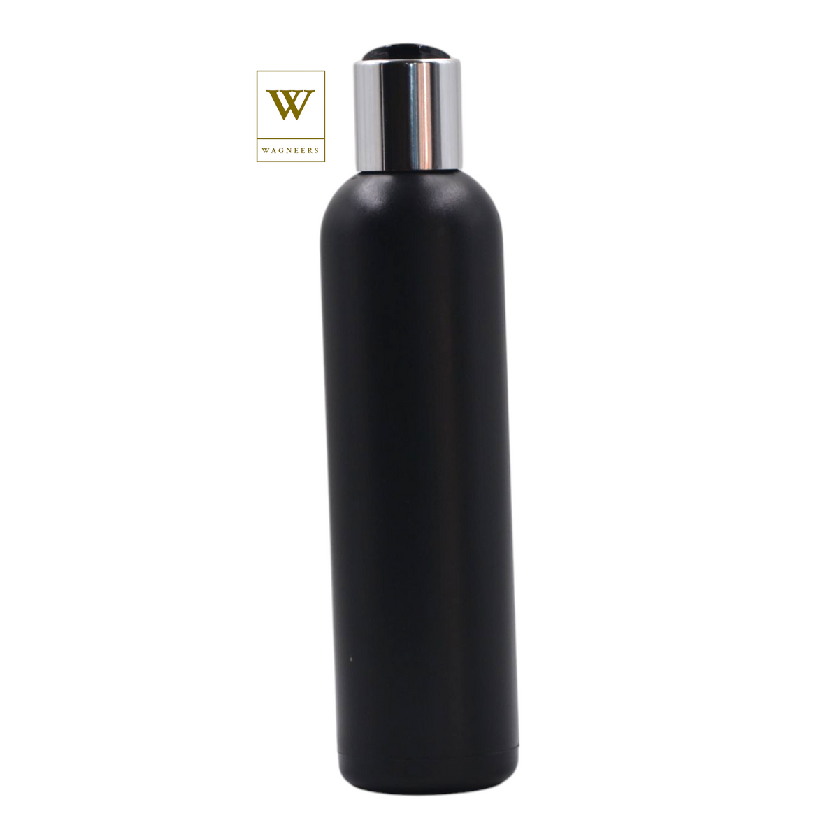Black Packaging Bottle/Black & Chrome Disc Top[100pc]
