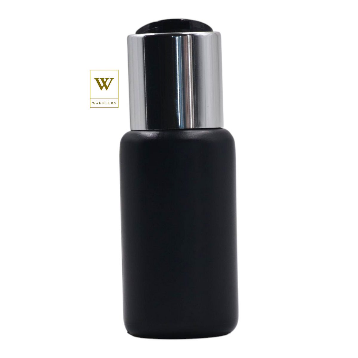 Black Packaging Bottle/Black & Chrome Disc Top[100pc]