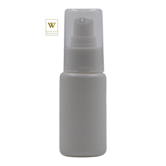White Plastic Packaging Bottle/White Serum Pump[100pc]