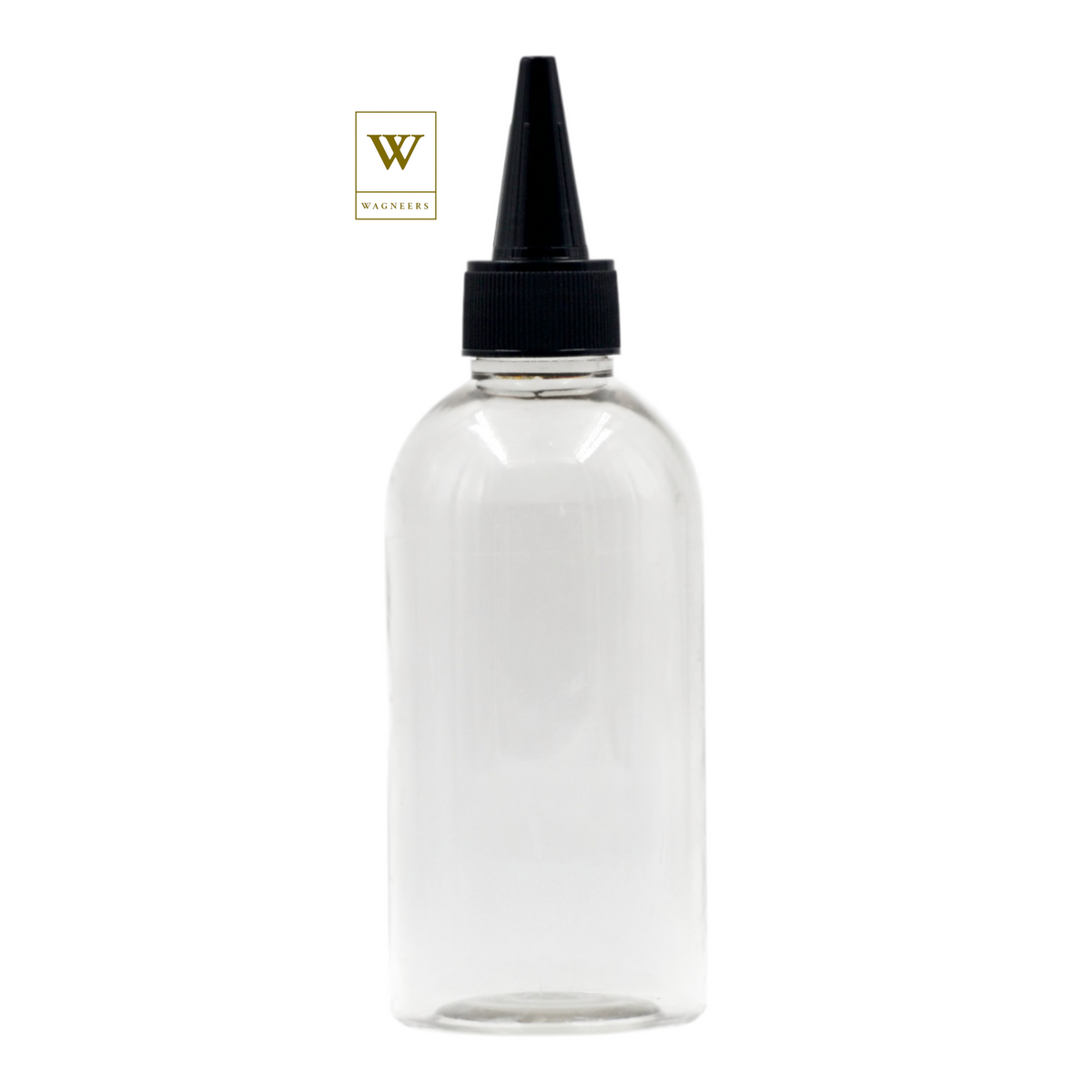 Clear Packaging Bottle/Black Kas Spout[100pc]