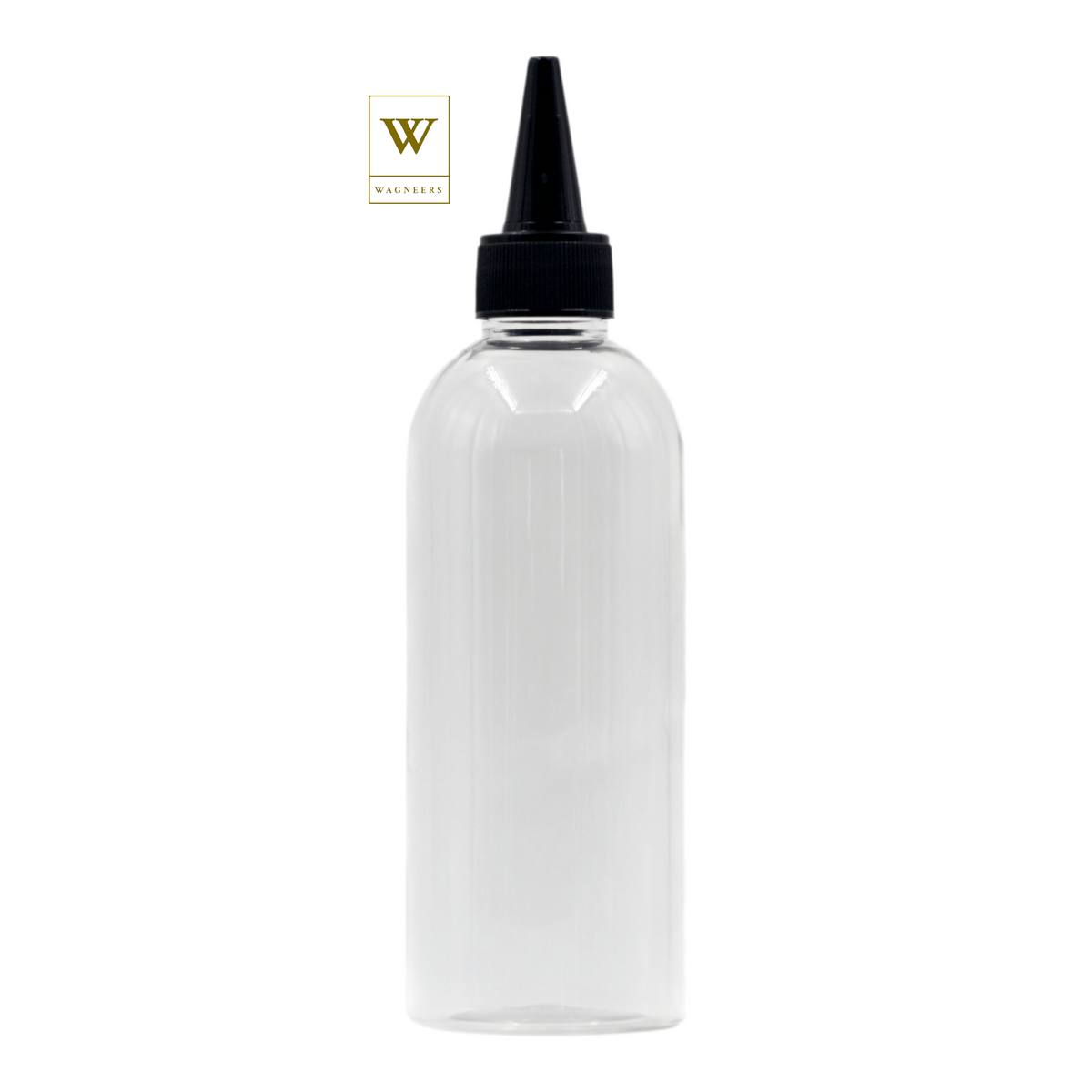 Clear Packaging Bottle/Black Kas Spout[100pc]