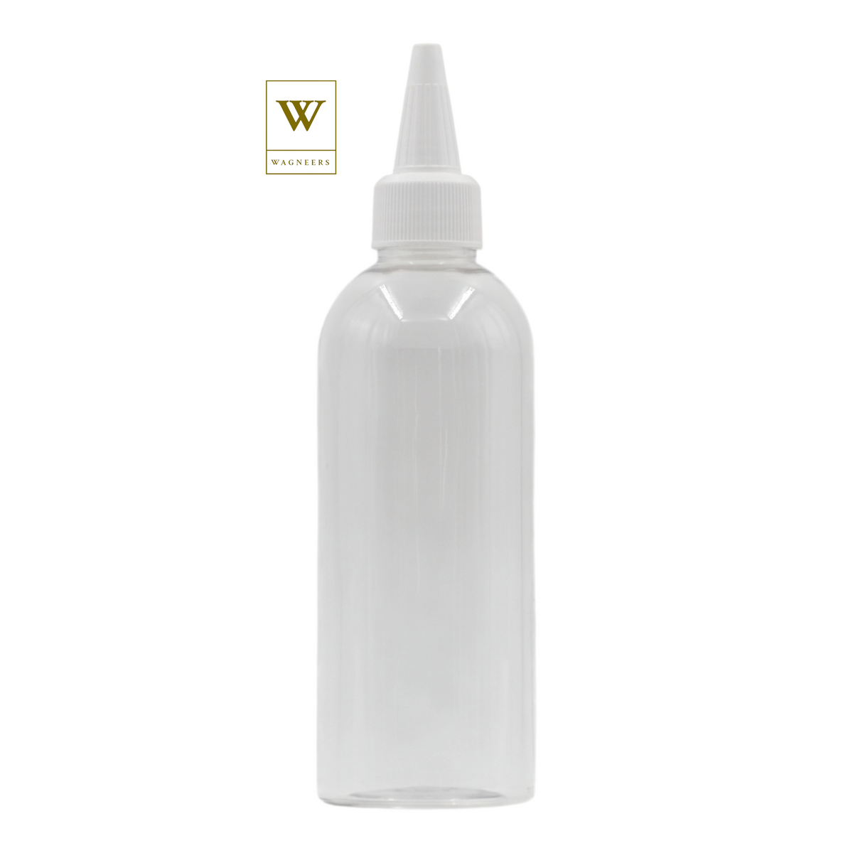Clear Packaging Bottle/White Kas Spout[100pc]