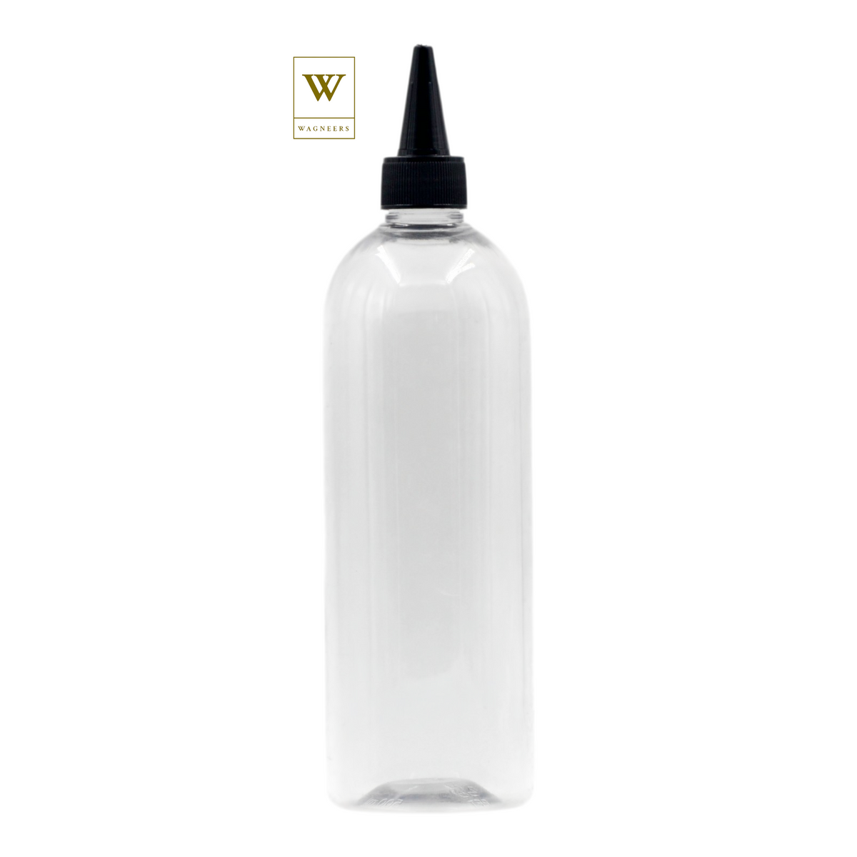 Clear Packaging Bottle/Black Kas Spout[100pc]