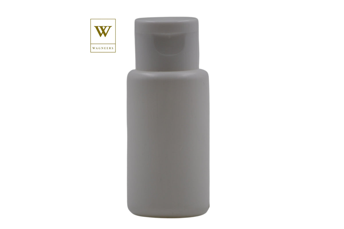 White Packaging Bottle/White Flip Cap[100pc]