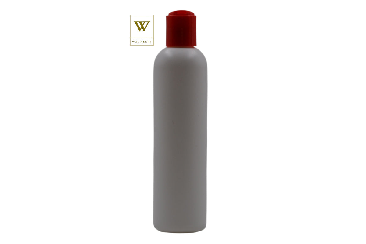 White Packaging Bottle/Red Disc Top[100pc]