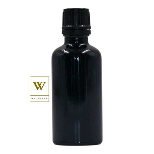 Black Glass Dropper Packaging Bottle/Screw Cap [88Pcs]