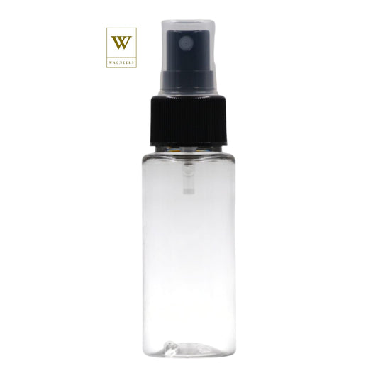 Clear Packaging Bottle/Black Mist Spray [100Pc]