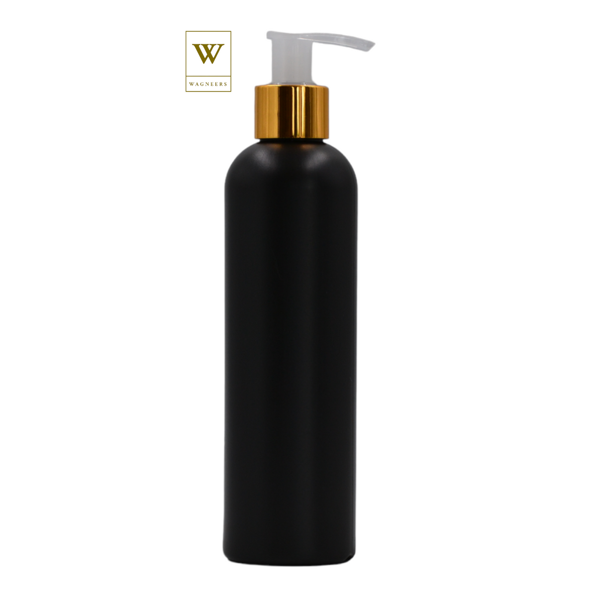 Black Packaging Bottle/Natural & Gold Lotion Pump[100pc]