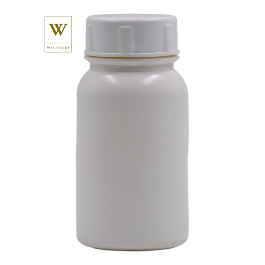 125ml White Capsule Packaging Jar/Lid[100pc]