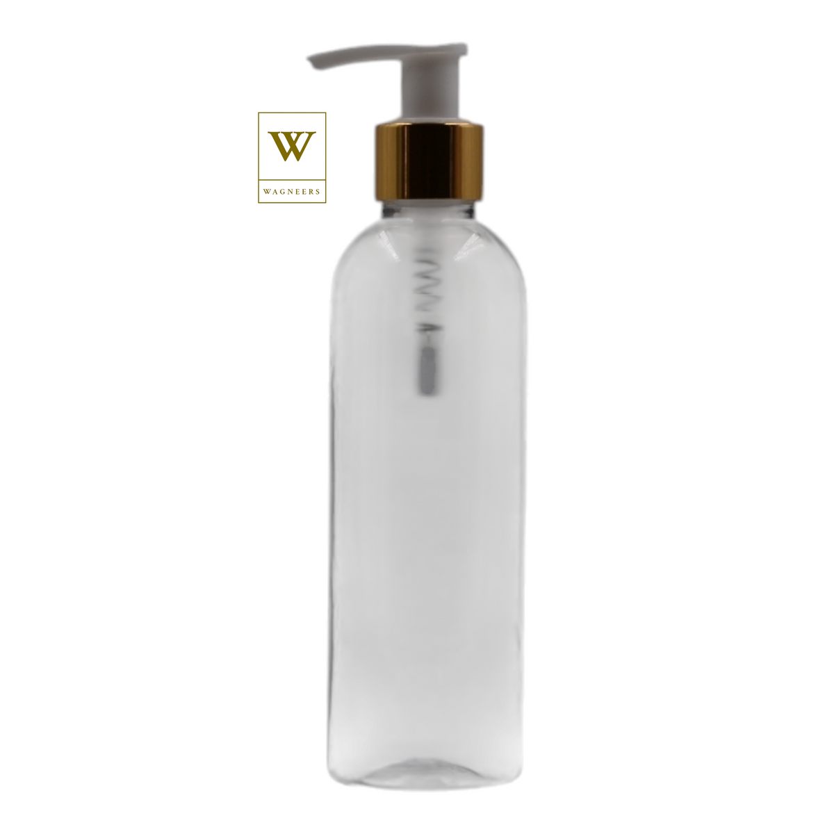 Clear Packaging Bottle/Natural & Gold Lotion Pump[100pc]