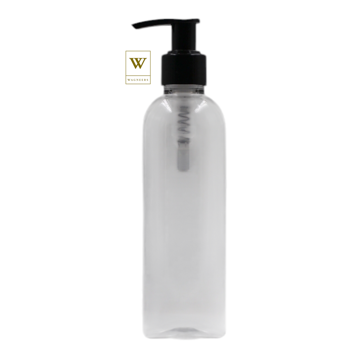 Clear Packaging Bottle/Black Lotion Pump[100pc]