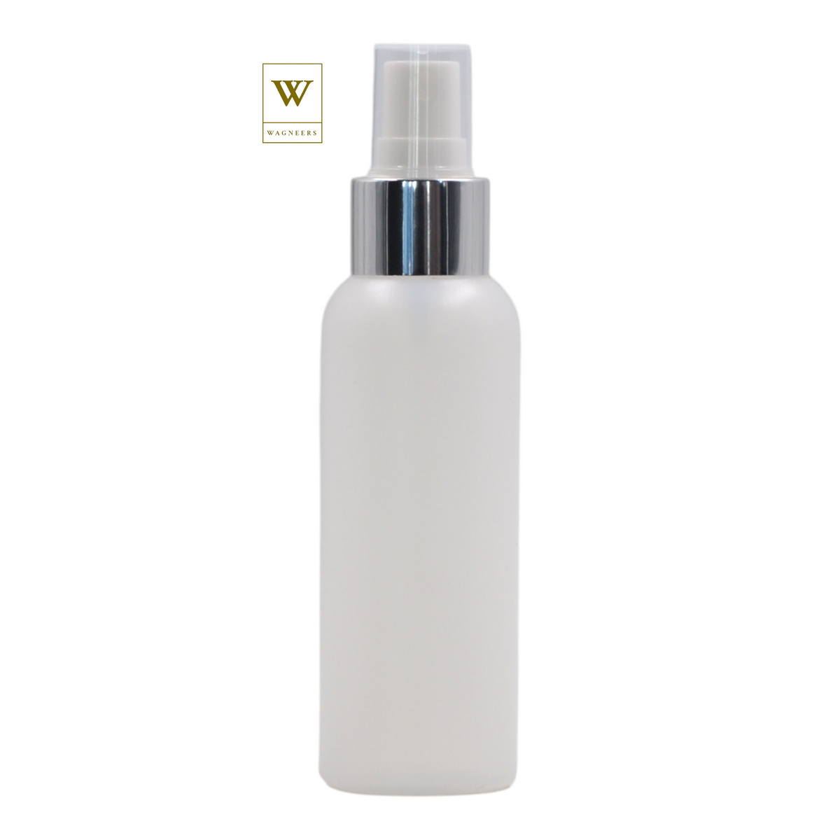 Natural Packaging Bottle/White & Chrome Mist Spray [100pc]