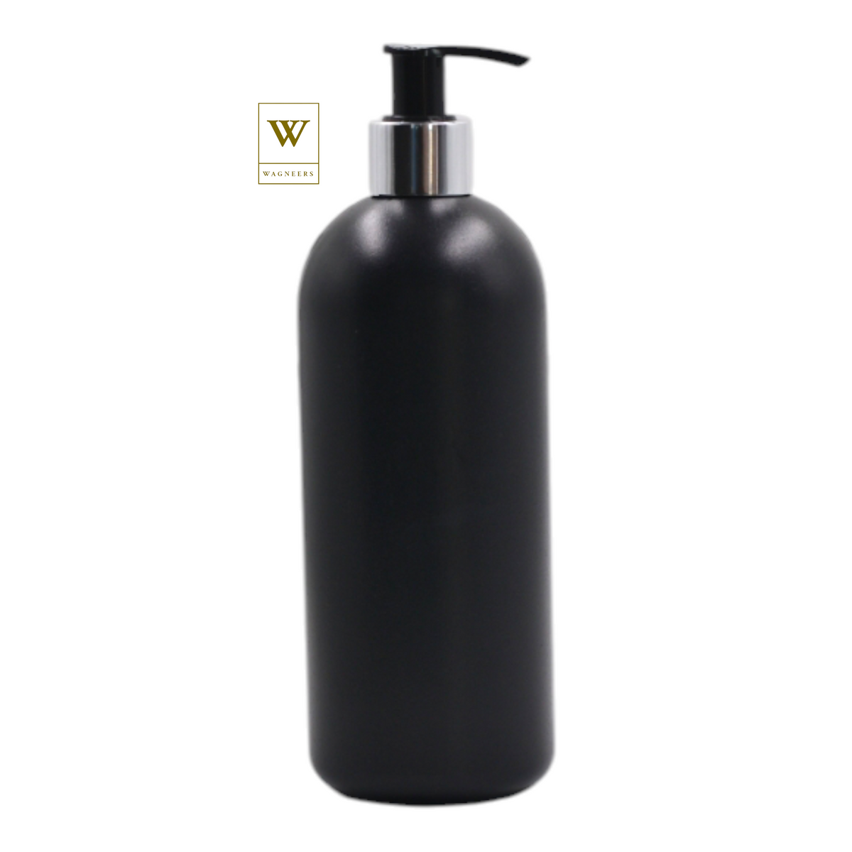 Black Packaging Bottle/Black & Chrome Lotion Pump[100pc]