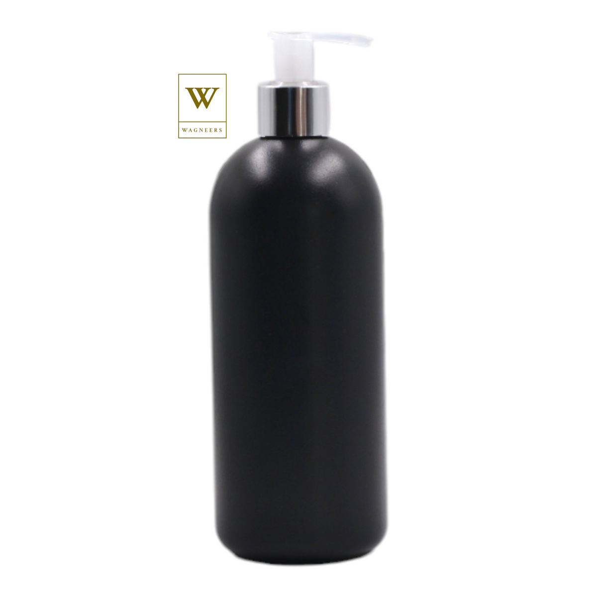 Black Packaging Bottle/Natural & Chrome Lotion Pump[100pc]