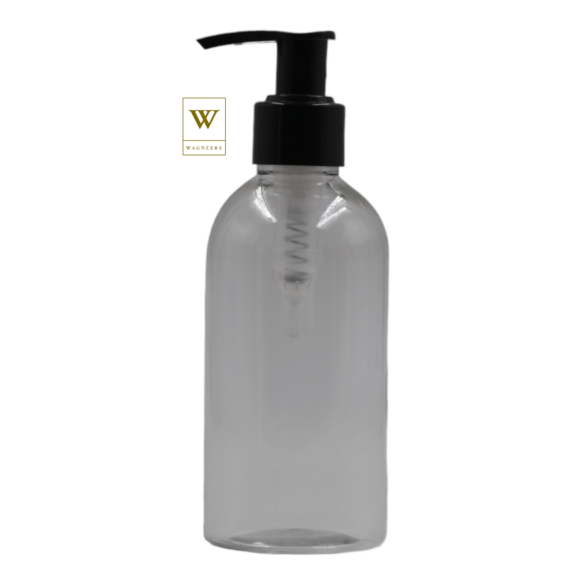 Clear Packaging Bottle/Black Lotion Pump[100pc]