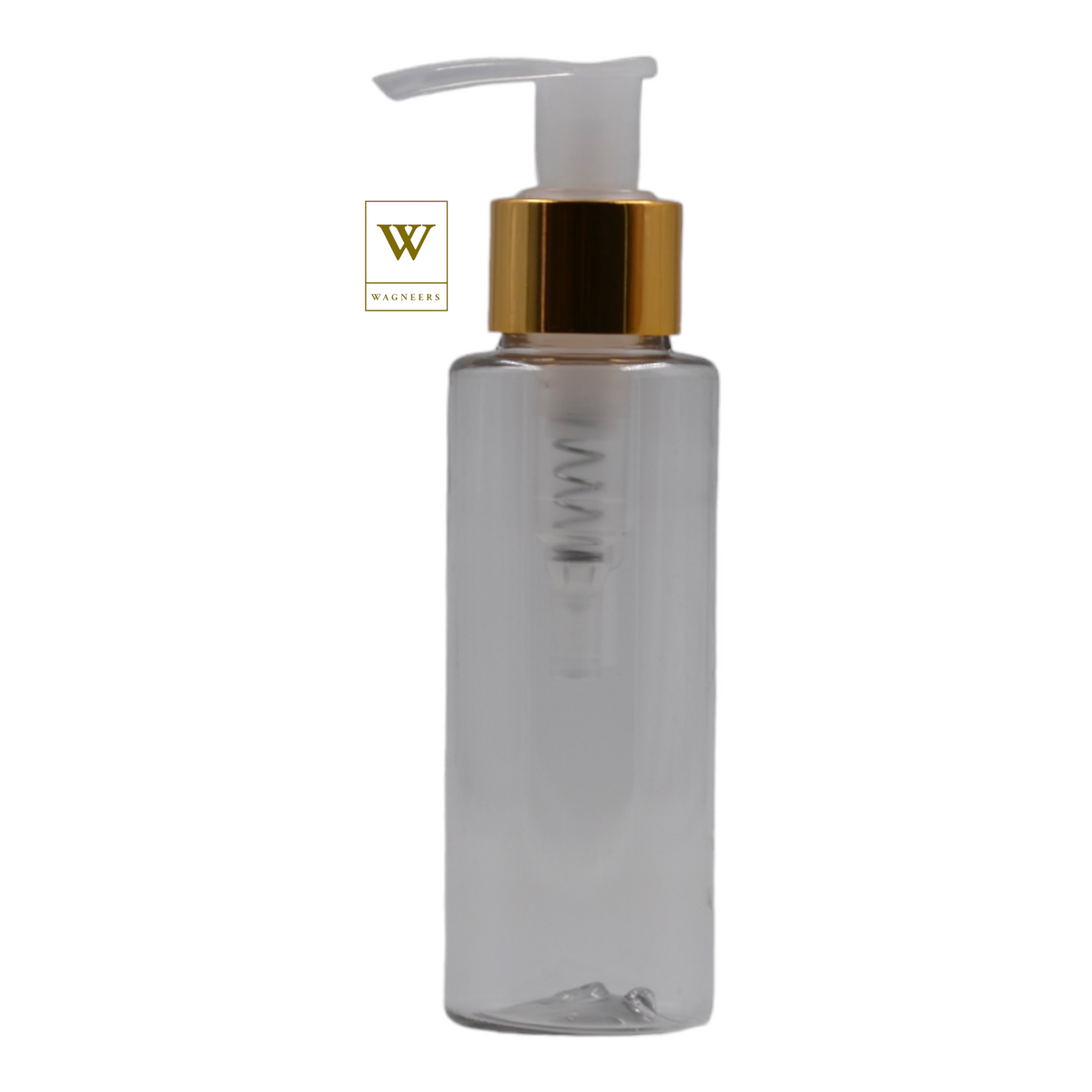 Clear Packaging Bottle/Natural & Gold Lotion Pump[100pc]